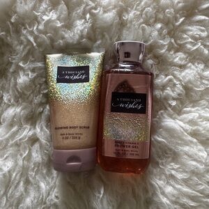 New BBW A Thousand Wishes Shea Body Care Set